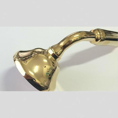 Alcachofa de ducha retro estilo antiguo oro