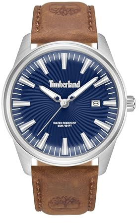 Timberland - Armbanduhr Date Birch Road - Quartz Uhrwerk - Gehäusebreite: 45 mm - Edelstahl - 5 ATM