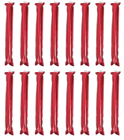 DOITOOL Round Head Boom Sticksthunder Sticks Noise Makers - 24 Pcs Inflatable Spirit Gear for Soccer Fans & Sporting Events - Metallic Clapping Tools for Usa Mexico North America 2026 (red)