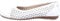 Hush Puppies Women's Leah Ballet Flat, White, 5 UK