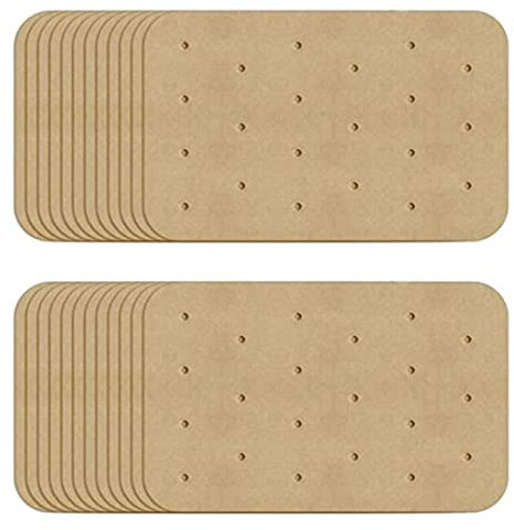 Aflytep 200Pcs Air Fryer Parchment Liners for Ninja Foodi XL 6 in 1 Precut Baking Mat for Ninja Air Fryer DZ201 FG551