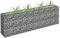 Keketa Arriate de Gaviones de Acero Galvanizado Cesta de Gaviones Vallas para Jardin Metalicas Gaviones para Piedras Gaviones Jardinera 180 x 30 x 60 cm