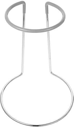 Kichvoe Decanter Stand Decanter Countertop Bracket Shelving Brackets Stands Wine Decanter Drying Decantador Carafe Eyeglasses Cleaner Wine Cup Stand Restaurant Shelf Iron Stainless Steel