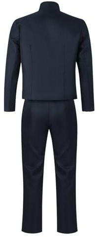 CR ROLECOS Anime Satoru Gojo Cosplay Kostüm Satoru Gojo Cosplay Uniform für Halloween Kostüm Karneval Kostüm XL