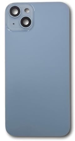 Smartex® Backcover Glas kompatibel mit iPhone 14 Plus | Glas Rückseite Ersatz (Blau)