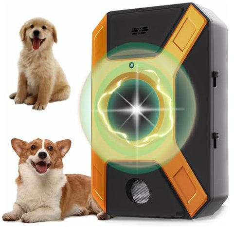 AILEDA Anti bell halsband für hunde,3 Einstellbare Frequenz Automatisches Anti Bellen Gerät,Sicher & Effektive,Außenbereich für große mittlere kleine Hunde,für den Außen und Innenbereich