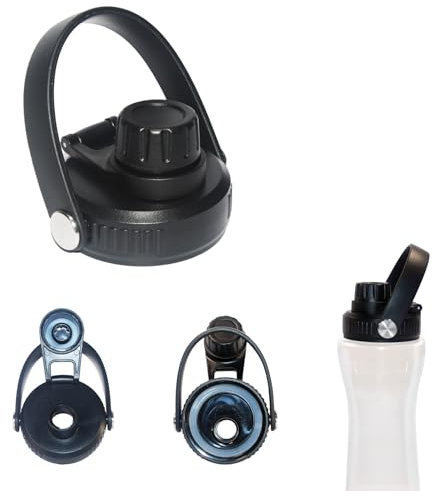 Auto Flip Lid for Cirkul Water Bottle - Compatible With Hydro Flask Wide Mouth 12-64oz, Hydroflask, Simple Modern, Iron Flask, Takeya & Others