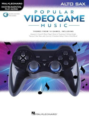Popular Video Game Music. Altsaxophon. Enthält Online-Audio: Alto Sax Play-along Book With Online Audio