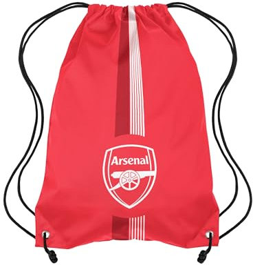 FOCO Offizielles Lizenzprodukt Ultra-Action-Fußball-Sporttasche mit Kordelzug (Arsenal FC)