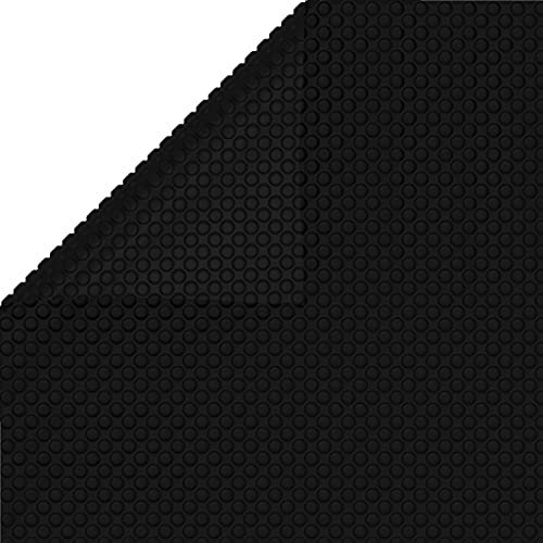HOMTAKIE Couverture de Piscine Noir 450 x 220 cm PE