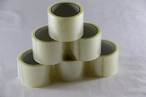 Mari-Medienverpackungen 0,03 Euro/m 24 Rollen Klebeband transparent leise 75 mm x 66 m PP Acrylat 28 mµ Folie Packband Low noise gute Klebekraft