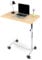 Mobiclinic® Overbed Table, Adjustable Height, Meseta, Portable with Wheels, Spacious Surface, Durable and Lightweight