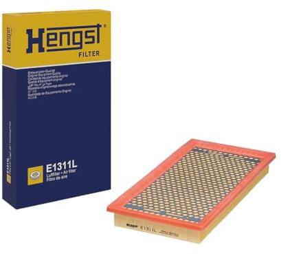 HENGST - Luftfilter E1311L - Luft-Filtereinsatz für KFZ | Hochwertiger Motorluftfilter für Otto- oder Dieselmotor - Schutz für Motoren - Wasserbeständig