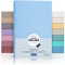 Julius Zöllner Jersey Spannbettlaken für Baby- & Kinderbett, 100% Jersey-Baumwolle, OEKO-TEX Standard 100 zertifiziert, Größe: 60x120cm / 70x140cm, 2er Pack, hellblau