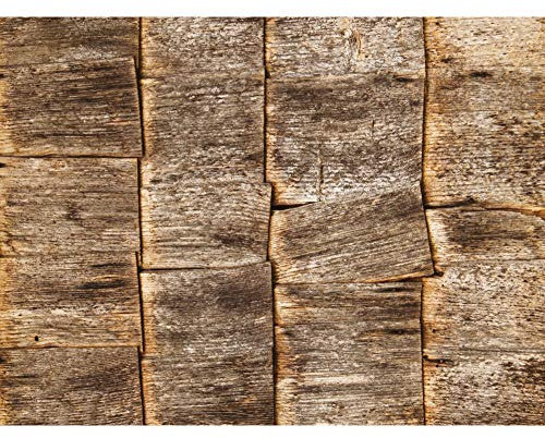 PrintYourHome Fliesenaufkleber für Küche und Bad | Dekor Holz Schindeln Braun | Fliesenfolie für 15x20cm Fliesen | 102 Stück | Klebefliesen günstig in 1A Qualität