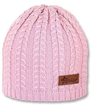 Sterntaler Unisex Baby Strickmütze StrickMütze, Rosa, 47 EU