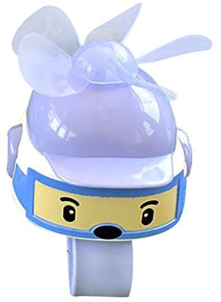 Mini Ventilatore Usb Estate Ventilatore Portatile Del Fumetto Mini Ventilatore Per Orologio Da Regalo Ventilatore Di Ricarica Pieghevole Usb Con Funzionamento Ultra-Silenzioso Impostazioni Velocità