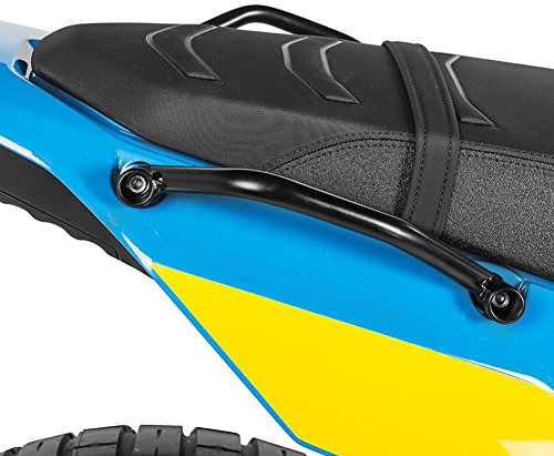 Motorrad Stahl Beifahrergriffe für TENERE700 XTZ700 TENERE XTZ 700 2019 2020 2021 2022 2023 2024, Hintersitz Haltegriff Seitenhandlauf Hinten Sitz Griff Griffstange Kit, Schwarz
