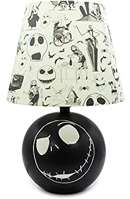 Disney The Nightmare Before Christmas Jack Skellington Table Lamp | 14 Inches