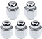 Frankberg 5 tuercas de rueda delantera y trasera compatibles con H i10 i20 i30 i40 G70 Accent Atos Coupe Elantra Galloper II Genesis Grandeur 1994