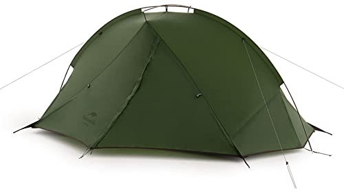 Naturehike Tagar Ultraleichter Rucksack Zelt Wasserdichtes Zelt für 1/2 Personen Fahrradzelt (Waldgrün 2 Person)