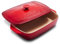 Le Creuset Eiffel Tower Collection Kasserolle, rechteckig, Steingut, 3,5 l, 31,8 x 21,6 cm, Kirschrot