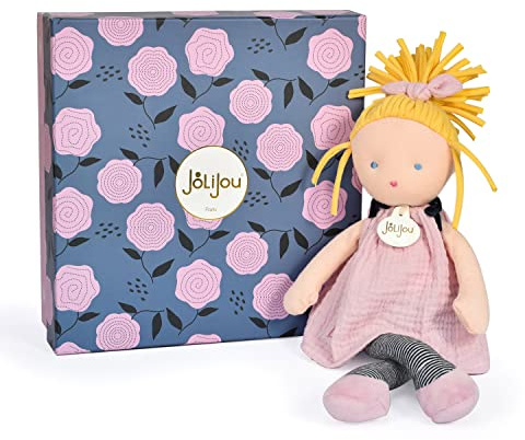 Jolijou – Les DouCETTES – Stoffpuppen – INES – Rosa – JJ6012