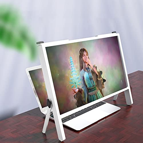ACiyD Bildschirmlupe für Laptop, Bildschirmlupe mit verstellbarem Winkel, Anti-Blaulicht, geeignet zum Beobachten von Work Study, 21 Zoll