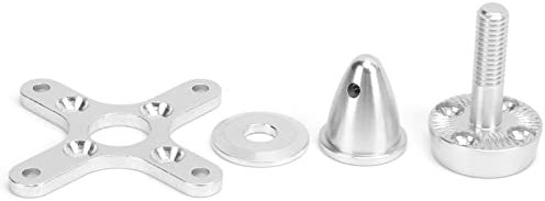 RC Flugzeug Brushless Motor Set, C3550/C35536/C3542/C3548 Brushless Motor mit Schrauben RC Fixed Wing Upgrade Zubehör RC Flugzeug Propeller Adapter