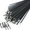 Deecam Bridas Metalicas Negras 300MM, Bridas de Acero Inoxidable 50 Piezas, Bridas para Fijación de Cinta Anticalorica Para Escapes