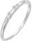 Elli Ring Damen Verlobungsring Filigran mit Topas in 585 Weißgold
