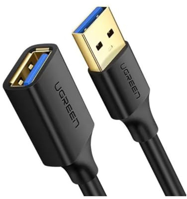 UGREEN Cable Extension Adapter US129 USB-USB 3.0 2M Black