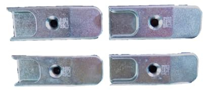 4x Siegenia 807 Schließbleche, Euronut, 0807, A0807,SI