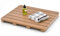 GOPLUS Alfombrilla de Ducha Antideslizante, Alfombrilla de baño de Ducha de Madera para Interior y Exterior, Alfombra de Suelo con diseño de Listones para bañera, Piscina (60 x 48 x 4,5 cm, Natural)