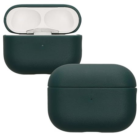 kwmobile Custodia Cuffie Compatibile con Apple Airpods Pro 2 - Protezione Custodia Porta Auricolari - TPU Case Cuffie Wireless verde scuro