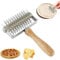 Pizzateig Docker Gebäckroller Pizzateigroller Aus Edelstahl Gitterschneider Pizzateig Mit Holzgriff Pizza Roller Docker Pizza Teig Roller Für Kuchen Pizza Keks Backwerkzeuge
