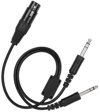 Adapterkabel Kopfhörerkabel für to Ga Dual Plug 5 Pin Headset Adapterkabel
