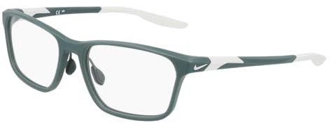 NIKE Brille Größe 56 mm Matte Vintage Grün, Eye SIZE: 56 BRIDGE: 18 Horizontal MEASUREMENT: 56 Vertical MEASUREMENT: 37