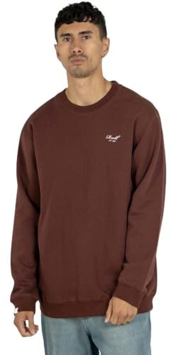 Reell Staple Logo Crewneck Dark Cherry L