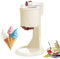 VoOqo Home Machine Soft Serve Ice Cream Machine,1L Household Ice Cream Machine, 20w DIY Kitchen Automatic Mini Fruit Soft Serve Ice Cream Machine, Healthy, Simple One Push Operation