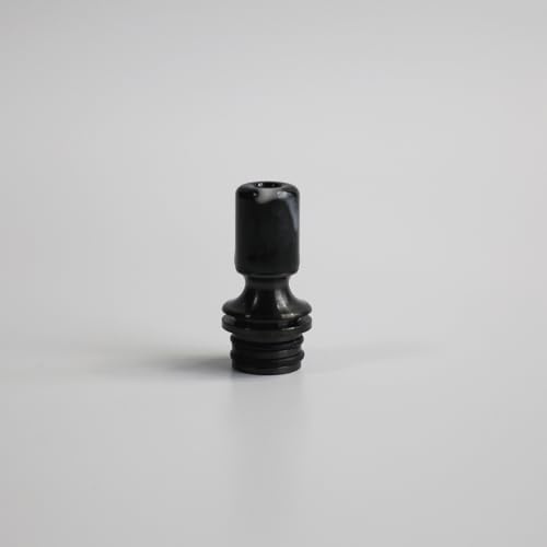 WratryParts Replacement 510 Universal Mouthpieces Drip Tip for 510 Tank RTA Atomizer (Black-Black)