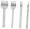 AKOOSY 4 1 Diamantmeißel werkzeug DIY-Zinke Locher-Set