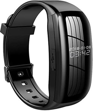 Grabadora de vídeo y Voz Digital, cámara de Audio 8G, Pulsera, Dispositivo de grabación con cancelación de Ruido, Reloj grabadora de Voz