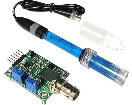 PH-Elektroden-Sonde, BNC-Stecker, PH-Überwachung, Steuerplatine für Arduino