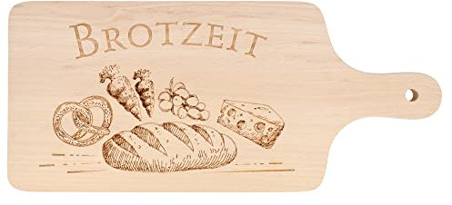 Spruchreif · Brotzeitbrett mit Gravur · Frühstücksbrettchen Holz · Holzbrett mit Griff · Brotzeit · Holzbrettchen · Schneidebrett Holz · Holzbrett mit Gravur