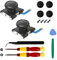 2-Pack Replacement Joystick Analog Thumb Stick Repair Kit for Nintendo Switch/Switch OLED Model/Switch Lite Joy-Con Controller - Drift Fix Tools Y1.5 / +1.5 Screwdriver/Pry Tools