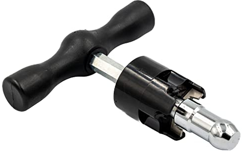 KNM TRADE Calibratore per tubi PEX con sbavatore, 25mm FI, per smussare e calibrare