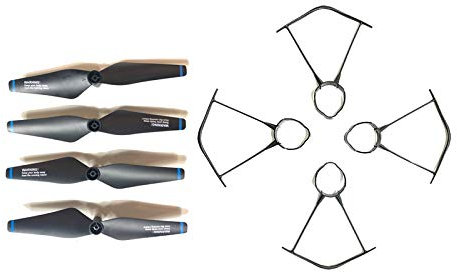 DEERC Original Spare Parts for D10 RC Drone Include 4 Blades 4 Propeller Guards