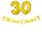 30 Jahre und fühlen Sie sie, 30 Jahre Geburtstag, Geburtstagsdeko Banner Dekorationen+30 Jahre Luftballons - Lustige Gadgets Geburtstag - 30 Jahre Geburtstag Frau Herren