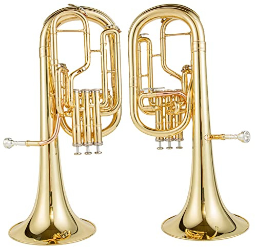 AUROSUS AAH-401L Eb ALTO HORN 3 VALVES W/CASE for beginner or intermediate level